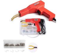 enjoydeal Plastic Welding Kit,50W Plastic Welding Machine Car Bumper Repair Kit,with 200PCS Hot Staples for Most Plastic Repair