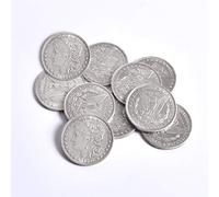 Enjoyer Steel Morgan Dollar Magic Tricks Coin Magic Gimmick Stage Illusions Appearing/Disappearing Magician Props ,10 Pcs/Lot