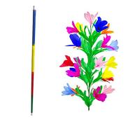 Enjoyer Vanishing Cane To Flower (21 flowers) Magic Tricks Metal Vanishing Cane Stage Flower Comedy Magician Props Classic Magic Illsuions