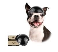 Enjoying Dog Helmets for Small and Medium-Sized Dogs, Bulldog Helmet, Medium Dog Helmet Doggie Hat for Outdoor Motorcycing Biking Travelling Exploring, Adjustable, M