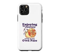 Enjoying the Journey Going At My Own Pace Cute Snail Coffee Case for iPhone 11 Pro