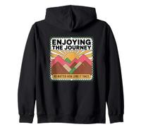 Enjoying The Journey No Matter How Long Zip Hoodie
