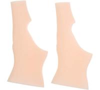 EnjoyMSS 1Pair Silicone Gel Thumb Wrist Stabilize Support Therapy Gloves Tenosynovitis Spasms Pain Relief - Nude