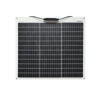 enjoysolar ETFE Semi Flexible Solar Panel PERC Cell Solar Panel Marine Caravan Yacht Boat, 50W, 1
