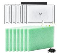 EnjoyThink CF1 Filter Service Pack 7 Month - Compatible with Interpet Filter, Fish Tank Filter Cartridges Kit for Aquarium Replacement Pack (7 X Filter Cartridges, 7 X Algaway Pads)
