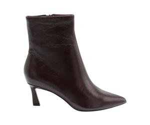 Enkellaars - female - Steve Madden - Heeled Boots - Red - 3 UK - Shoes 3 UK