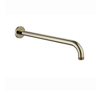 ENKI A18 Concealed Wall Mounted Round 320mm Shower Arm, Gold, Rainfall