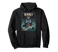 Enki Anunnaki Water God Wisdom Creation Mythology Symbol Pullover Hoodie