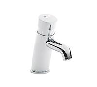 ENKI BT4303 Vision Non-Concussive Commercial Basin Mixer Tap, Chrome | Cloakroom Tap, Single Lever, Modern Bathroom