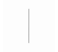 Enki Chrome Silver Modern Bathroom Solid Brass Cut To Size Rigid Riser Rail For Vision Non-Concussive Self-Closing Shower Valves