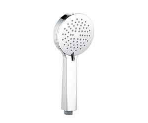 ENKI, E21, Chrome, Modern Handheld Shower Head, 3-Function Shower Head, Modern Design Replacement Shower Heads, Easy Clean & Easy to Install, No Tools Required, Standard UK Fitting