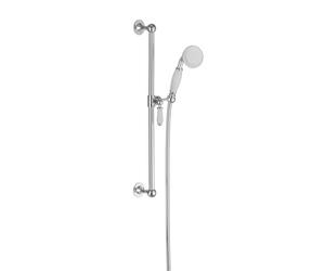 ENKI ES009 Traditional Shower Slider Riser Rail Kit Handheld Head Hose Chrome