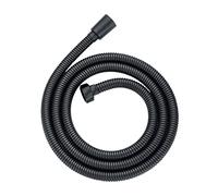 ENKI, H16, Shower Hose, Black, Flexi Bathroom Shower Head Hose Pipe Replacement, Standard 8mm Bore Diameter, 175cm Length, Extra Long, Modern or Traditional Bathroom Design
