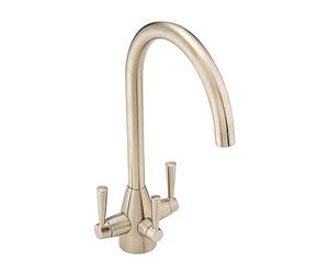 ENKI KT129 Icon Modern Filter Kitchen Tap, Brushed Nickel, Drinking Water