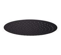ENKI, R30, Round Ultra Slim Shower Head Stainless Steel 300Mm - Matte Black