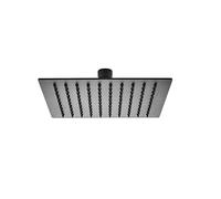 ENKI R33 200mm High Pressure Square Shower Head, Stainless Steel, Rainfall