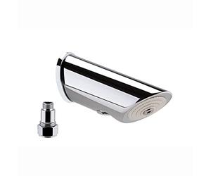 ENKI, R40, Anti Vandal Shower Head Concealed or Exposed Installation, for Gym or Swimming Pool Use, Chrome