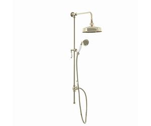 ENKI RG048 Downton Traditional Rigid Riser Kit, Gold, Rainfall
