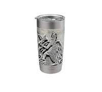 Enki Sumerian God Annunaki Stainless Steel Insulated Tumbler