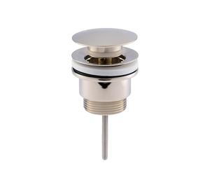 ENKI, W72, Universal Click Clack or Freeflow Basin Waste for Sinks with or without Overflow, Polished Gold