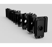 Enkin SS-EN-00-GDA009-BK Click Scolmore Grid Adaptor Black