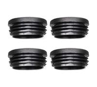 Enkotrade 4 Lamellar Plugs, Round, diameter 36 mm, Tube Plugs, Pipe Covers, Made of high-quality polyethylene plastic, plugs, end plugs, caps