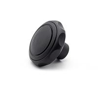 Enkotrade Pack of 10 Star Grip Nuts Star Screw M8 with Through Hole Grip Nut Handle Thumb Screw Plastic Clamping Nut Handle