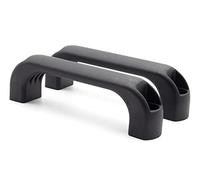 Enkotrade Pack of 2 D-shaped Handle with Through Holes Width 140 mm Plastic