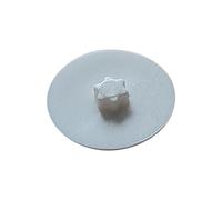 Enkotrade Pack of 21 Torx T40 6-Lobe Cover Caps Screw Hole Plugs for Covering with Head Hole Insert into Head Hole White