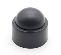 Enkotrade Protective Caps Hexagonal Anthracite for M5 Spanner Size 8 for Screws and Nuts Cover Caps Hexagon Screws Screw Cap Cover End Caps Pack of 36