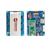 EnkPi - ePaper Display Board Based on Raspberry Pi Pico W, Partial Refresh Support Raspberry Pi Pico E-Paper E-Ink Display Module Programmable 296x128 Resolution 2.9inch ePaper Board