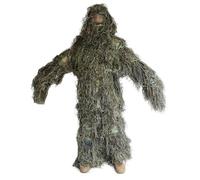 Enkrio Woodland Ghillie Suits 5-Pc. Camouflage Clothing Camo Suits Kit Jungle Forest Design Hunting Set for Men