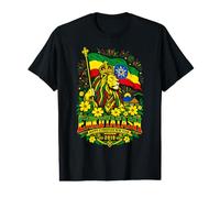 Enkutatash Ethiopian New Year 1 Meskerem 2019 Ethiopia Flag Value Graphic T-Shirt