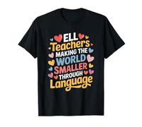 ENL Language Teaching Designs ELL Arts English Teacher T-Shirt