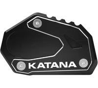Enlarge the tripod Motorcycle Accessories Bracket Side Bracket Expansion Enlargement Pad For Suzuki GSX-S 1000 S For Katana 2019-2024(Black)
