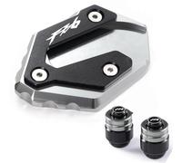 Enlarge the tripod Motorcycle Accessories CNC Side Bracket Expansion Extender Mounting Bracket For Y&amaha FZ6 FZ6R FZ6-S2 2004-2010(Titanium)
