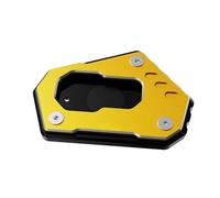 Enlarge the tripod Motorcycle Accessories Foot Support Pad Side Support Enlarged Support Plate For B&MW R1250GS R1200GS Adventure(Yellow)