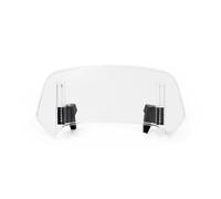 Enlarge the tripod Motorcycle Accessories Windshield Extended Adjustable Spoiler Clip-On Windshield Deflector For Y&amaha For Tracer 9 GT(Style 4)