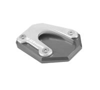 Enlarge the tripod Motorcycle Kickstand Side Stand Extension Pad Support Plate For Suzuki For V-STROM 650 650XT DL650 DL 650 2004-2022(Titanium)