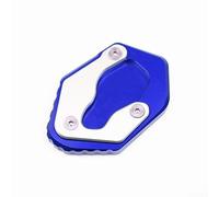 Enlarged Motorcycle Side Stand Pad for XMAX Aluminium Kickstand Enlarger Stable Parking Accessory Various Colours(Blue)