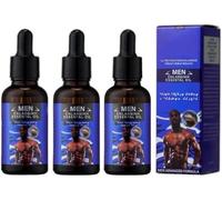 Enlargement Oil, Men's Intimate Enhancement Oil, Improved Erection Delay Ejaculation Large Tail Oils, Promotes Blood Circulation (3Pcs, 1)