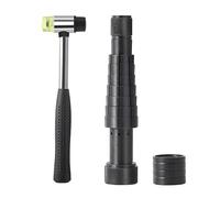 Enlarger Stick Mandrel Sizer Tool Jewelry Stretcher Wedding Band Sizer Tool Stretcher with Rubber Hammer Enlarger Stick Jewelry Size Adjuster Finger Size Expander
