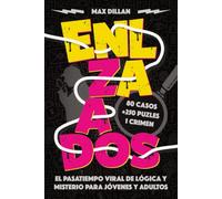 ENLAZADOS: Encuentra las Palabras Para Completar las 80 Declaraciones y Descubrir Quién Es el Asesino - Pasatiempos para Jóvenes y Adultos de Lógica y Misterio