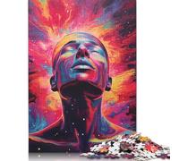 Enlightenment Jigsaw Puzzle, Wooden Puzzles 1000 Piece Jigsaw Intellectual Toys, Challenging Adult And Teen Casual Jigsaw Puzzle 1000pcs (75x50cm)