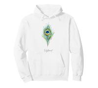 Enlightenment, The Peacock feather Pullover Hoodie