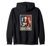Enlightenment Thinker David Hume Philosophy Zip Hoodie