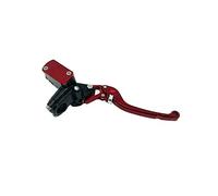 ENLIGMA Motorcycle Handle Levers 7 Colors Motorcycle Piston 14mm High Performance Clutch Brake Pump Master Cylinder for Brake Clutch Lever(Red Right)