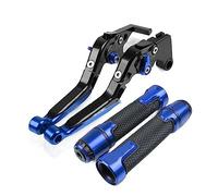 ENLIGMA Motorcycle Handle Levers Adjustable Foldable Extendable Motorbike Brakes Clutch Levers Handlebar Hand Grips for YZF R1 04-08 for YZF R6 YZF-R6 05-16 Brake Clutch Lever(E)
