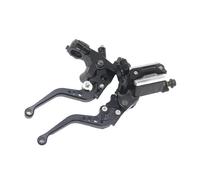 ENLIGMA Motorcycle Handle Levers Master Cylinder Reservoir Lever for 22mm 7/8" Motorcycle Hydraulic Brake and Clutch Brake Clutch Lever(Zwart)