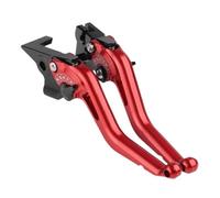 ENLIGMA Motorcycle Handle Levers Motorcycles Brake Clutch Levers for Diavel/for Carbon/for Xdiavel/S 2011-2015 2016 2017 2018 2019 2020 CNC Adjustable Handlebar Brake Clutch Lever(Rood)